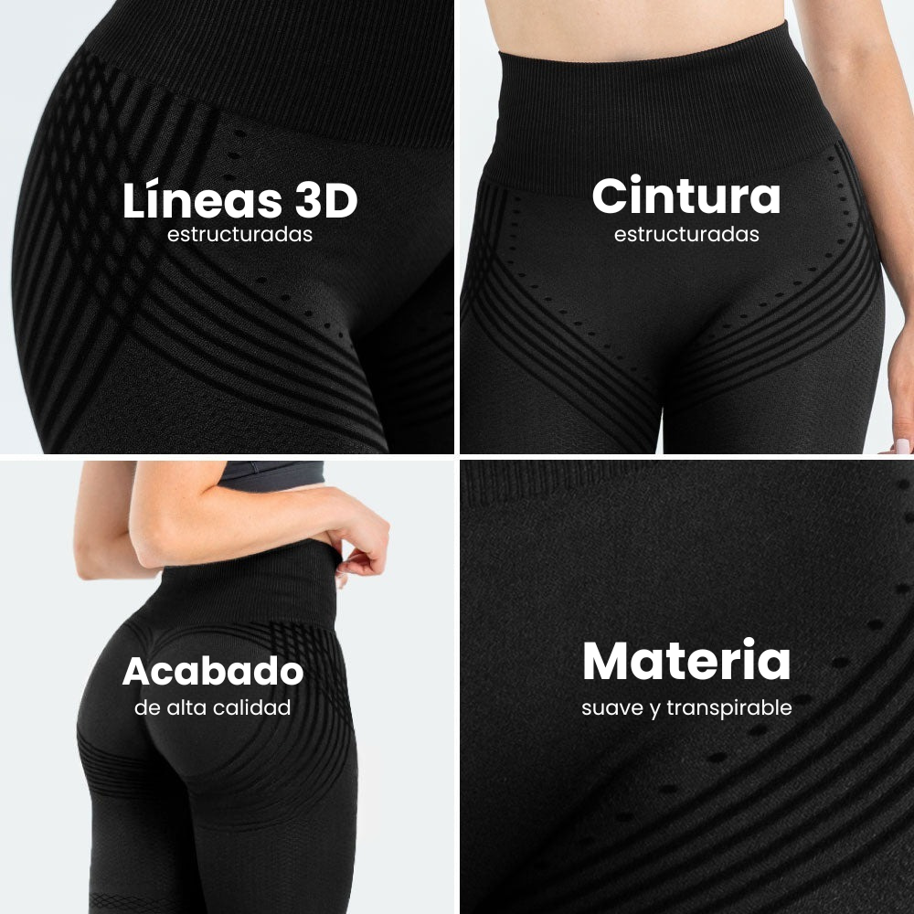 Legging 3D Anti-Celulitis